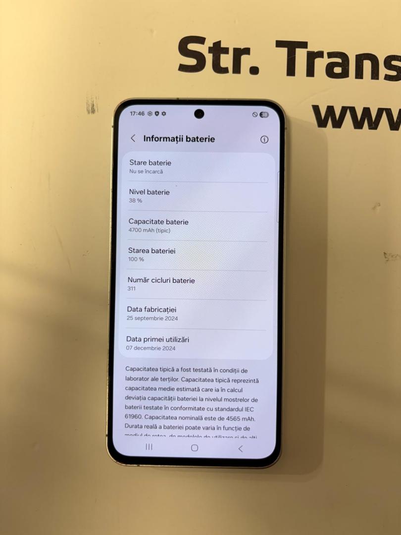 Samsung Galaxy S24 FE, Dual SIM, 8GB RAM, 128GB, 5G, Blue image 3