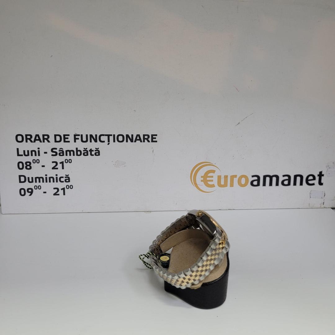 ROLEX Ceas barbatesc auriu cu argintiu REPLICA image 2