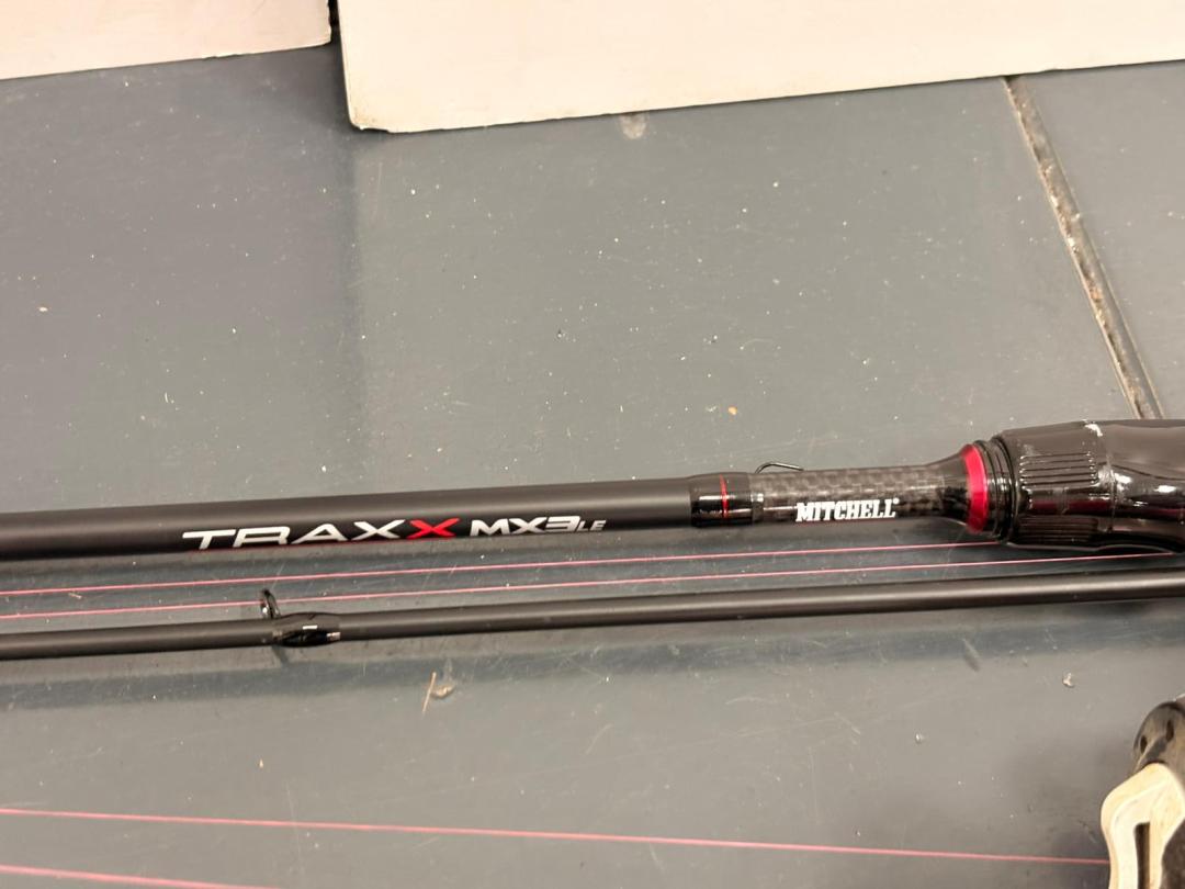 Lanseta Mitchell Traxx Mx3Le Lure Spinning 702L, 2.13m, 3-14g cu mulineta Robinson FD410 image 1