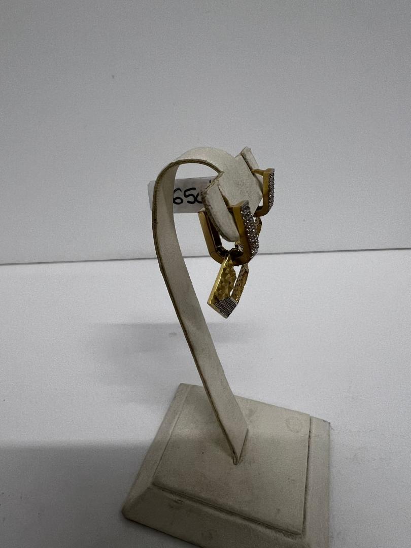 Cercei aur 14k image 2