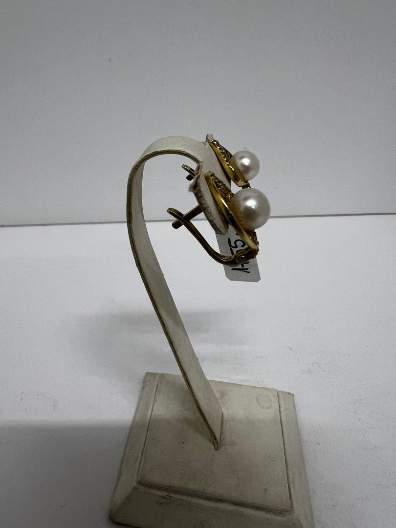 Cercei aur 14k image 2