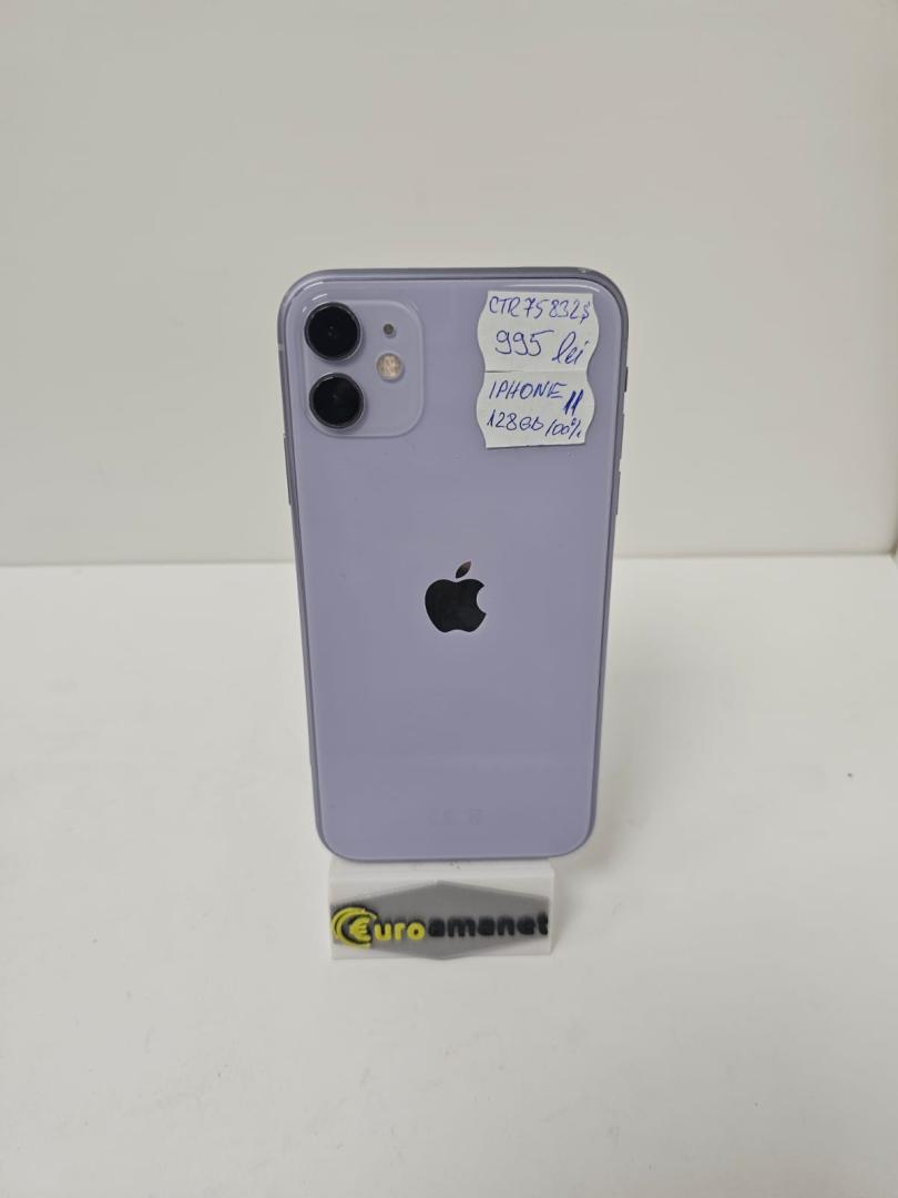 Telefon mobil Apple iPhone 11, 128GB, Purple
