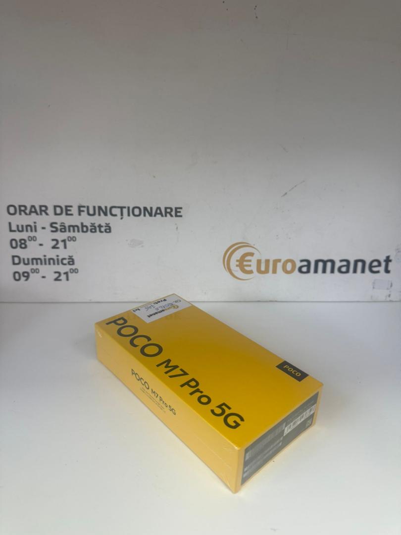 Telefon mobil Xiaomi Poco M7 Pro, 8GB RAM, 256GB, 5G, GREEN