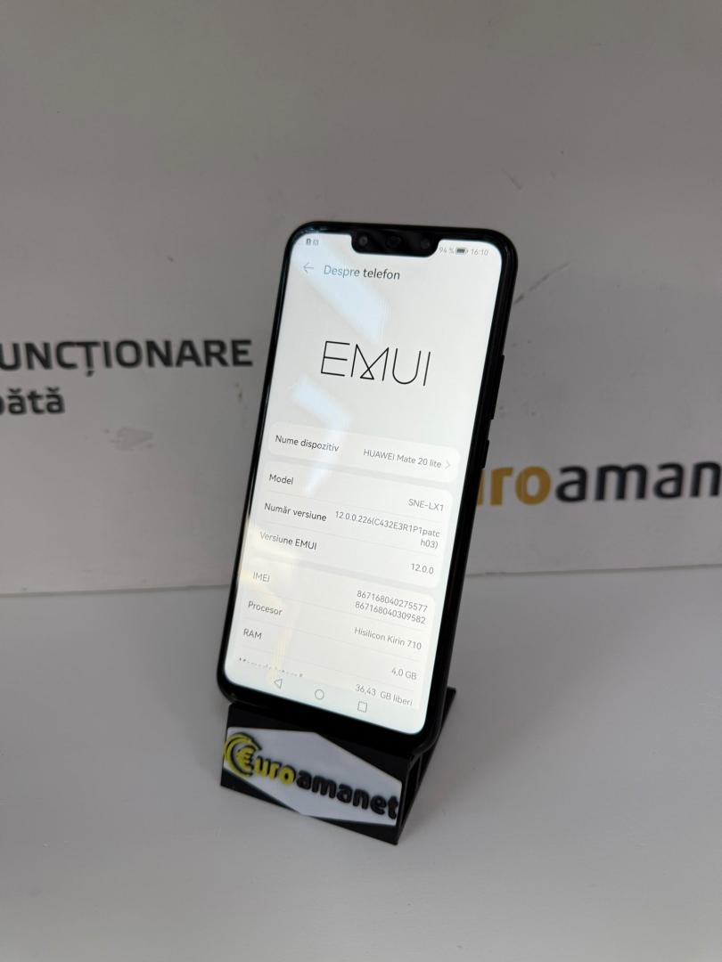 Huawei Mate20 Lite black image 1