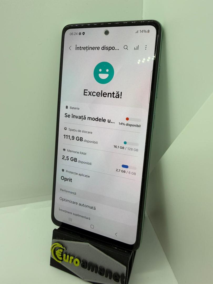 Telefon mobil Samsung Galaxy A52s, 128GB, Awesome Mint image 2