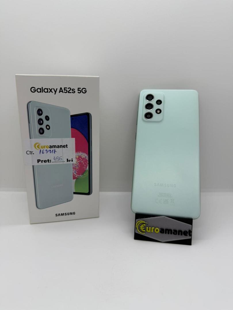 Telefon mobil Samsung Galaxy A52s, 128GB, Awesome Mint