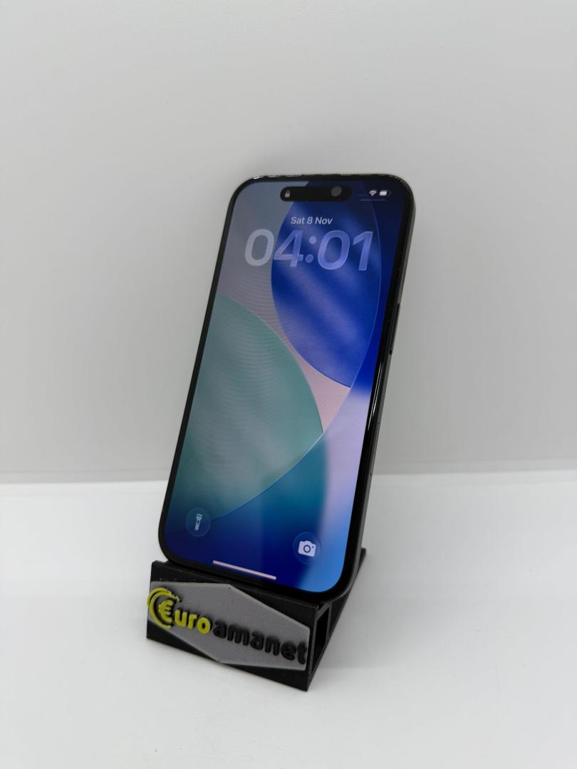 Telefon APPLE iPhone 16 5G, 128GB, Black, Baterie 100%