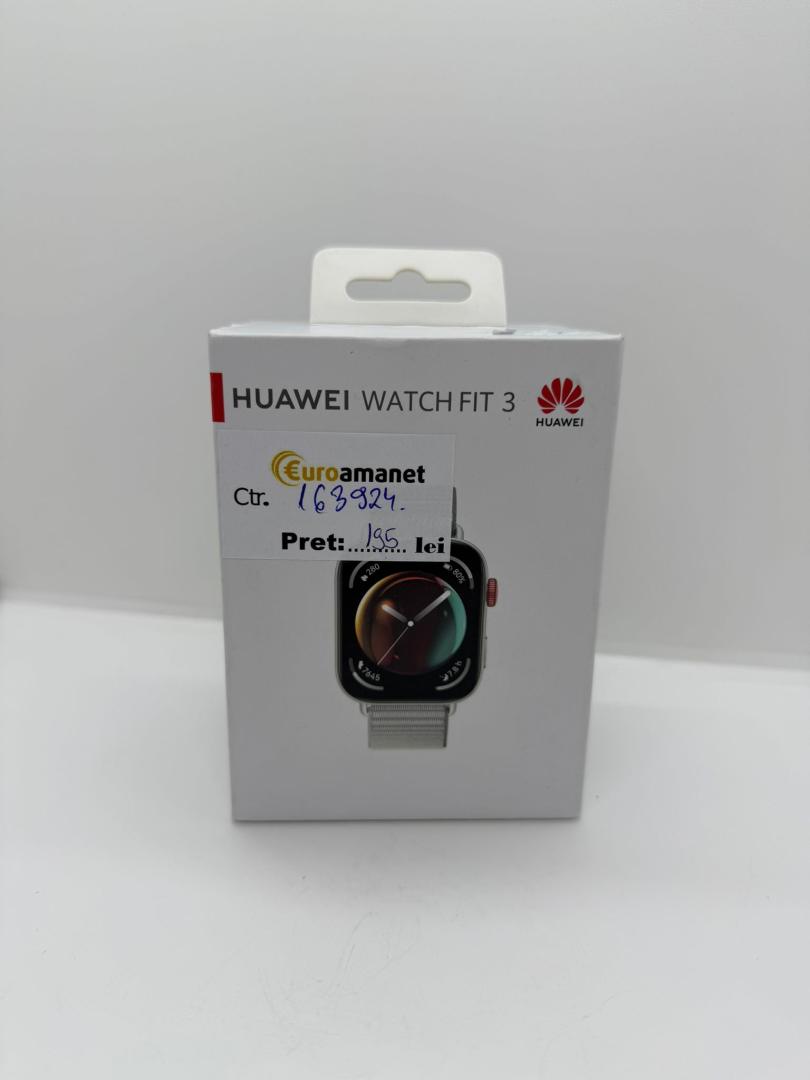 Smartwatch Huawei Watch FIT 3 Grey Space Grey Nylon Strap image 1