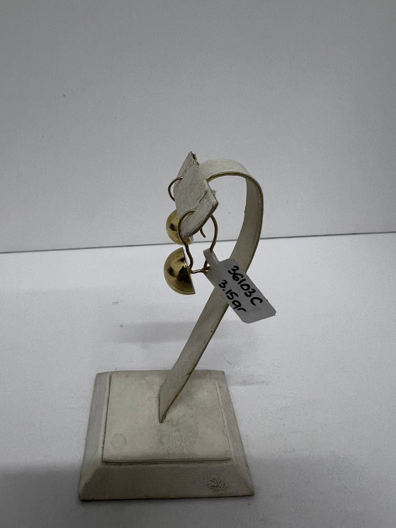 Cercei aur 14k image 2