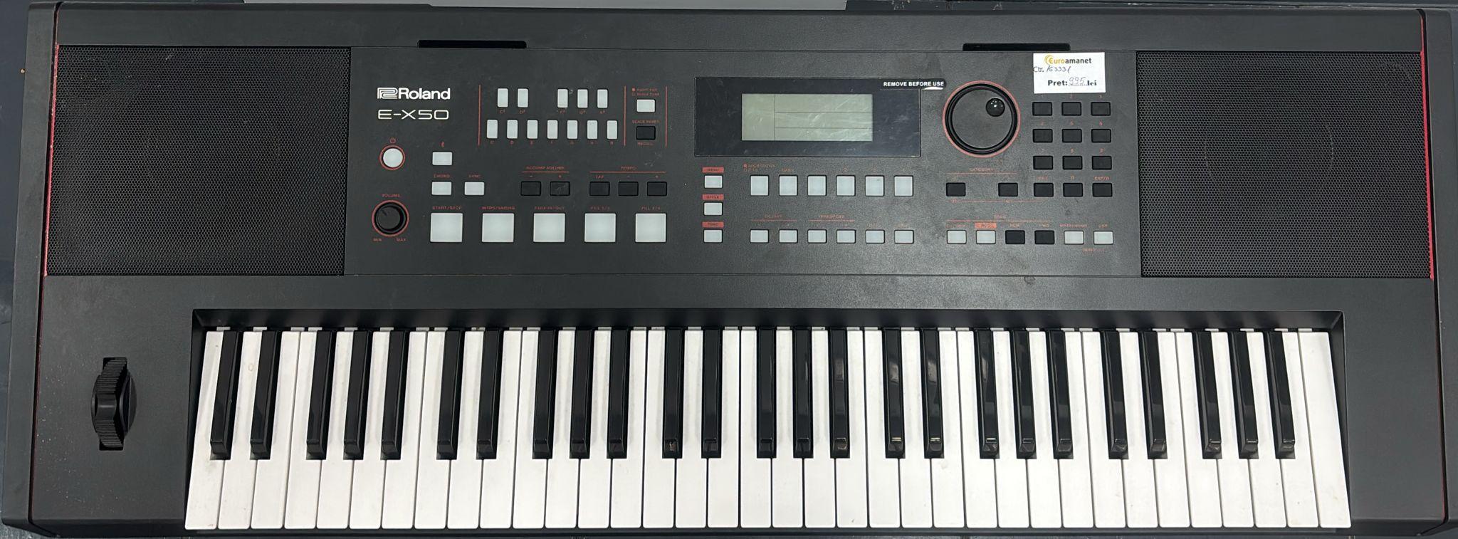 Claviatură cu dinamică Roland E-X50 image 1