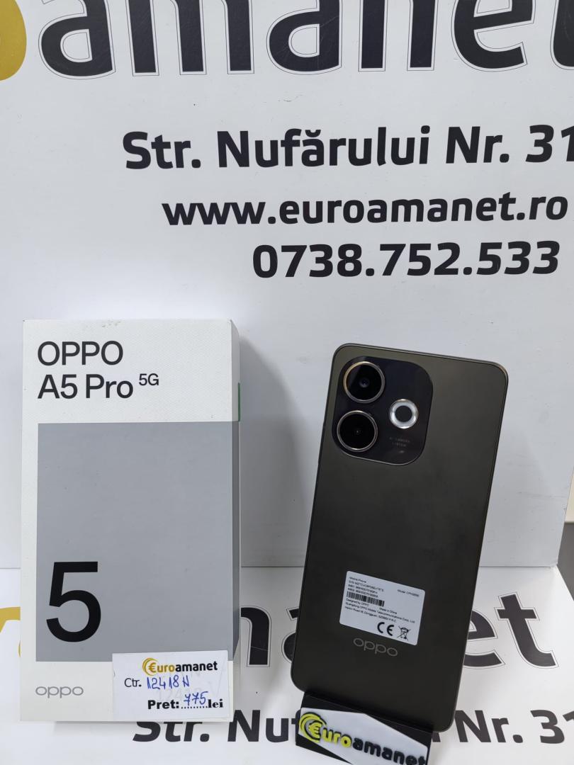 Telefon mobil OPPO A5 Pro, Dual SIM, 8GB RAM, 256GB Nou image 1