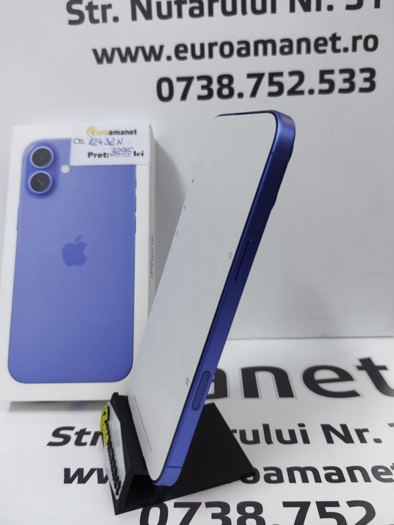 Telefon mobil Apple iPhone 16 Plus, 128GB, 5G Nou image 2