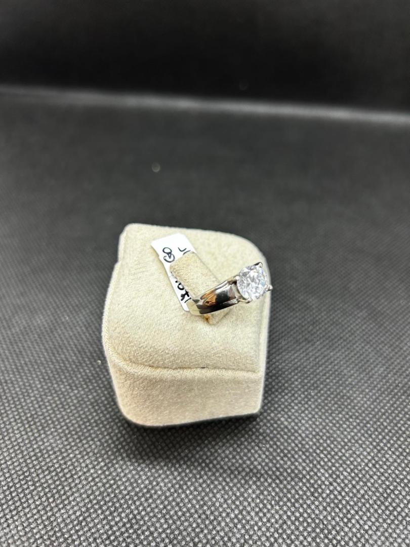 Inel Aur Alb 14k image 1