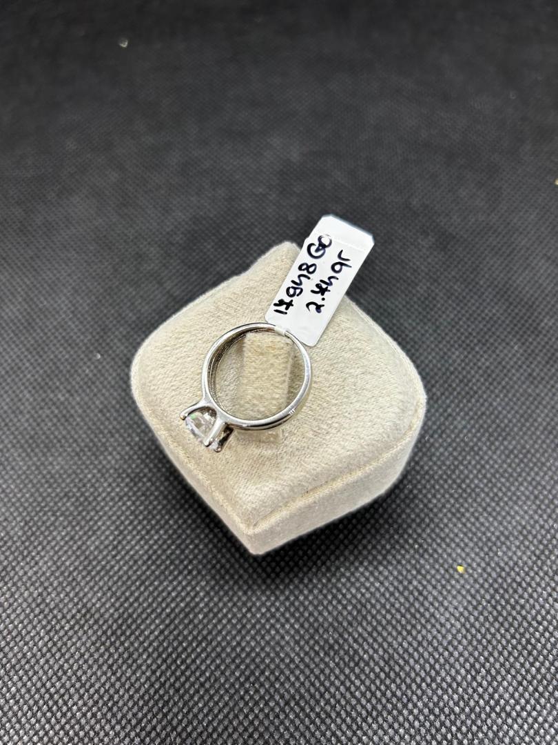 Inel Aur Alb 14k image 2