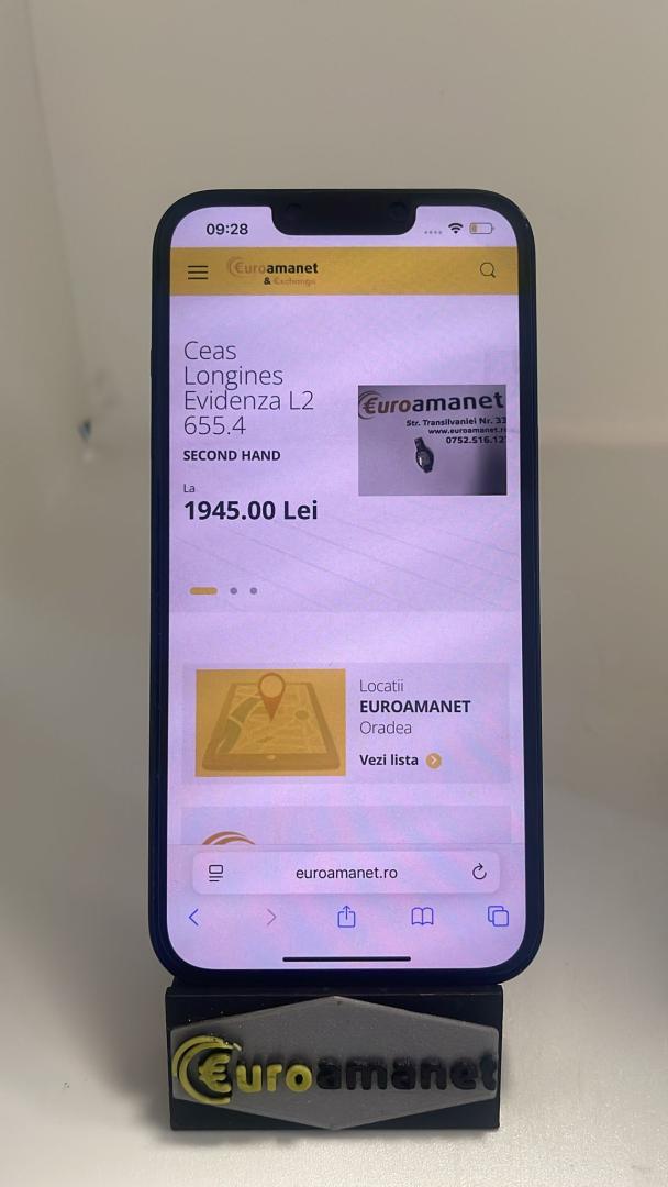 Telefon mobil Apple iPhone 14, 256GB, 5G, Midnight 79 % Bat image 1