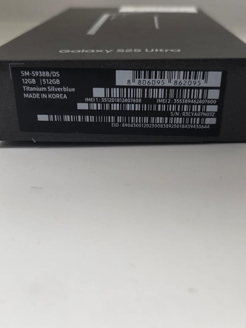 Telefon mobil Samsung Galaxy S25 Ultra, Dual SIM, 12GB RAM, 512GB, 5G, Titanium SilverBlue image 2