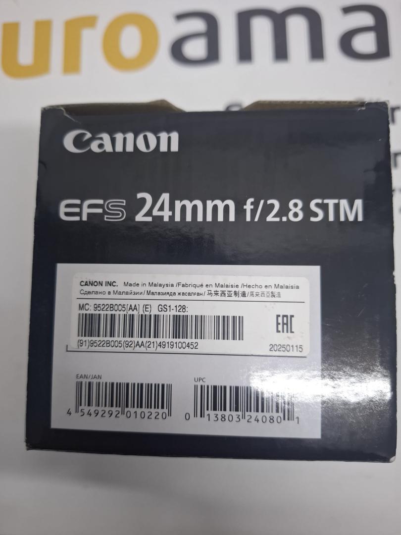Canon EF-S 24mm Obiectiv Foto DSLR F2.8 STM image 1