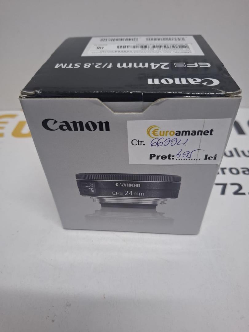 Canon EF-S 24mm Obiectiv Foto DSLR F2.8 STM image 3