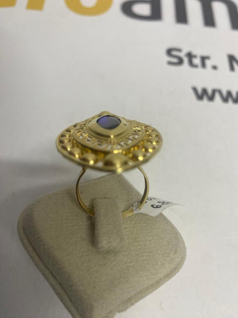 Inel aur 14k, 6.86 gr image 2