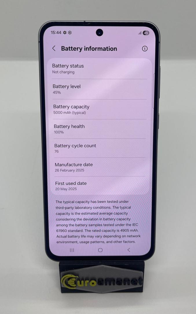 Telefon mobil Samsung Galaxy A56, Dual SIM, 8GB RAM, 128GB, 5G, Awesome Graphite image 2