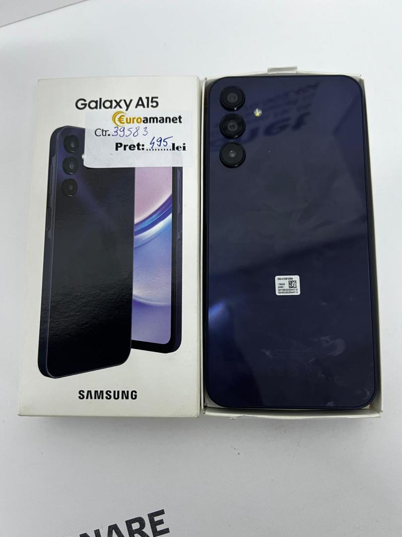 Telefon mobil Samsung Galaxy A15, Dual SIM, 4GB RAM, 128GB image 1