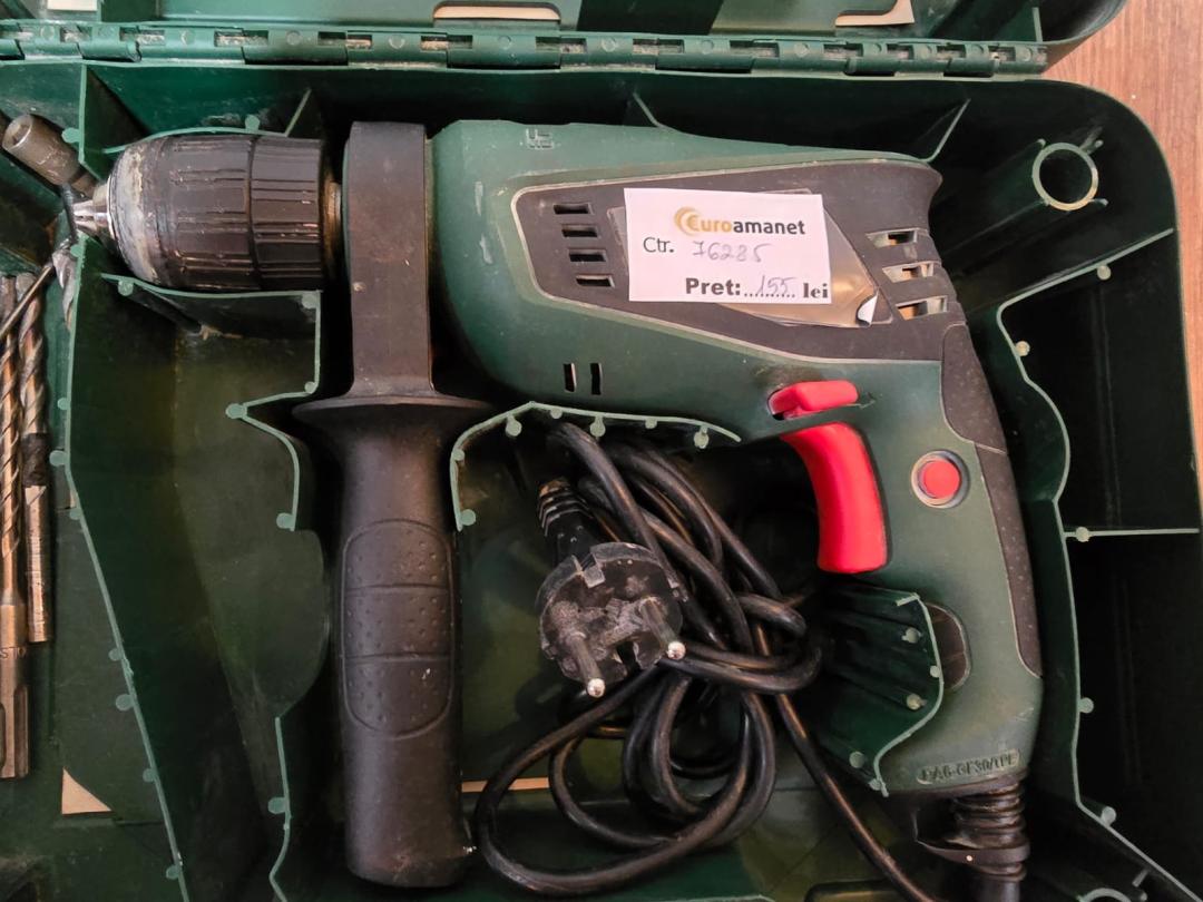 Masina de gaurit cu percutie, cu cablu, Bosch Easy Impact 600 image 1