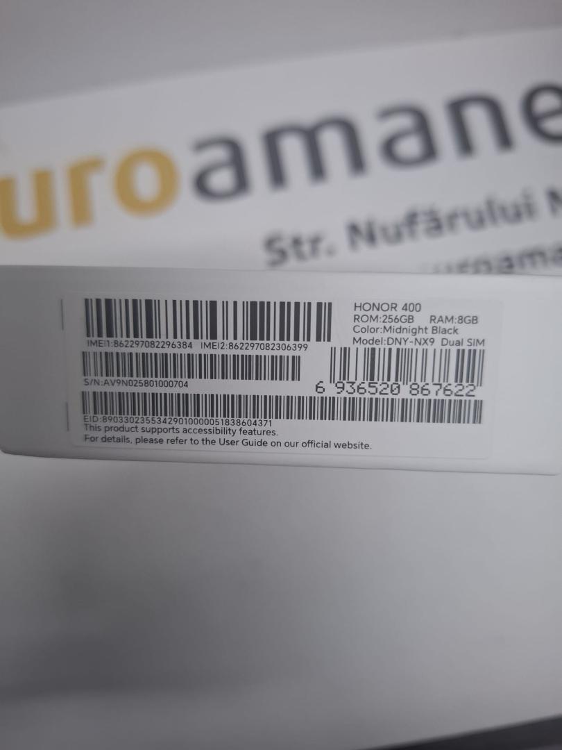 Telefon mobil Honor 400, 8GB RAM, 256GB image 4