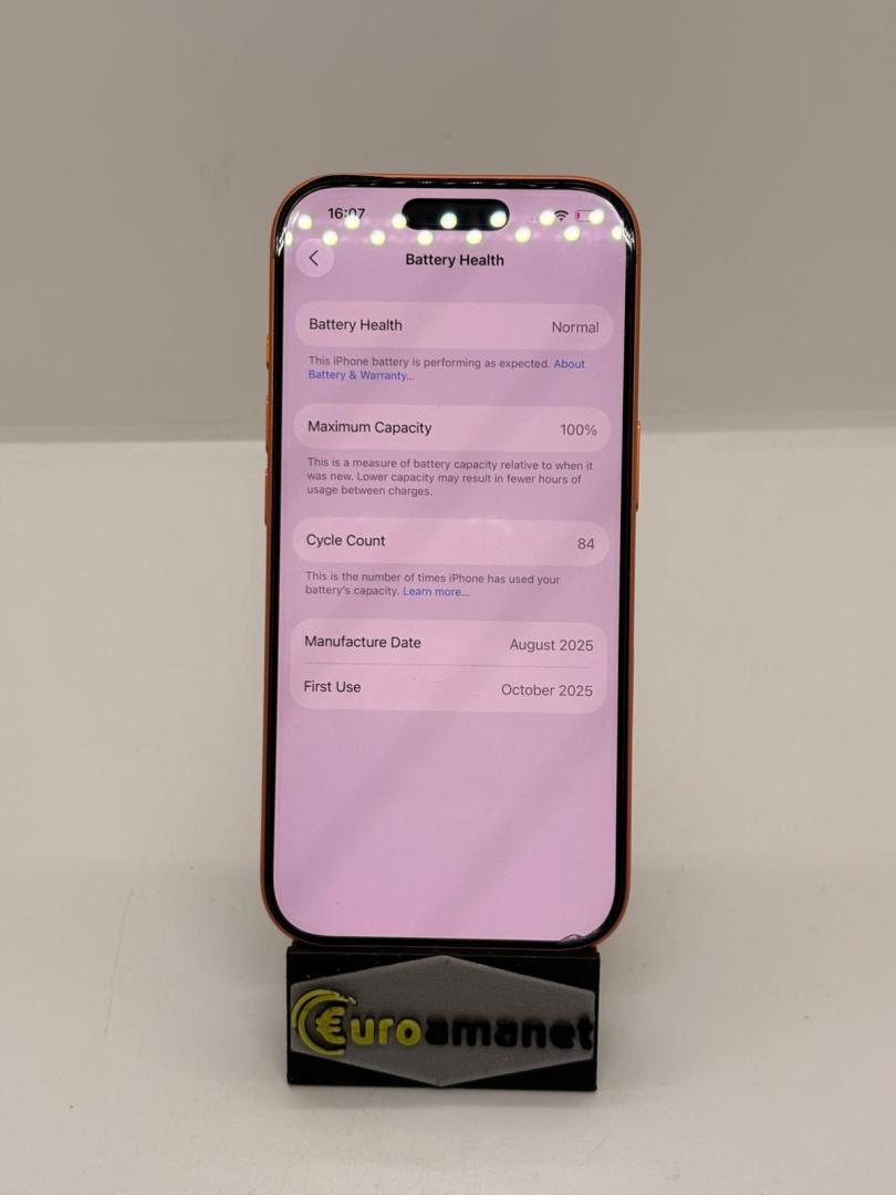 Telefon mobil Apple iPhone 17 Pro, 256GB, 5G, Cosmic Orange, 100% Baterie image 2