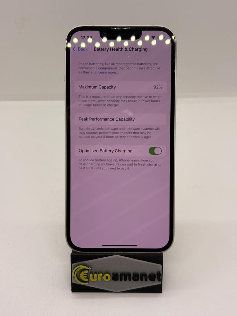 Telefon mobil Apple iPhone 13, 128GB, 5G, Starlight, 92% Baterie image 2