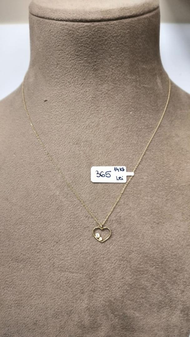 Lant aur 14k, 0.90 grame