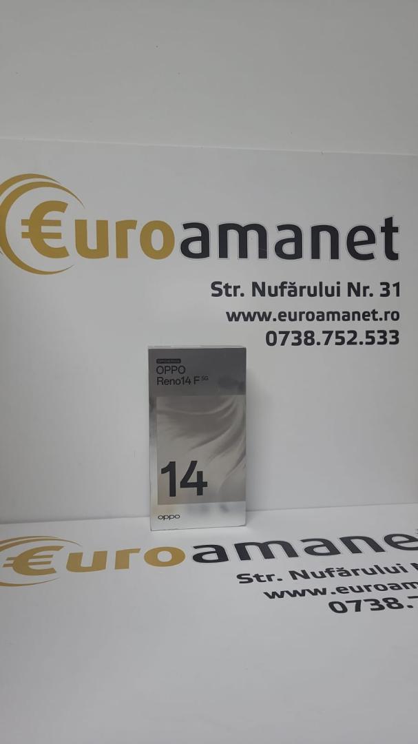 Telefon mobil OPPO Reno14 F, Dual SIM, 8GB RAM, 256GB, 5G, Opal Blue image 1