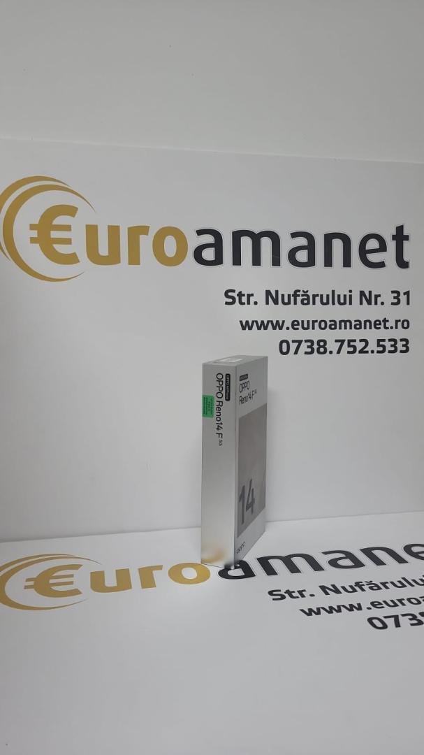 Telefon mobil OPPO Reno14 F, Dual SIM, 8GB RAM, 256GB, 5G, Opal Blue image 2