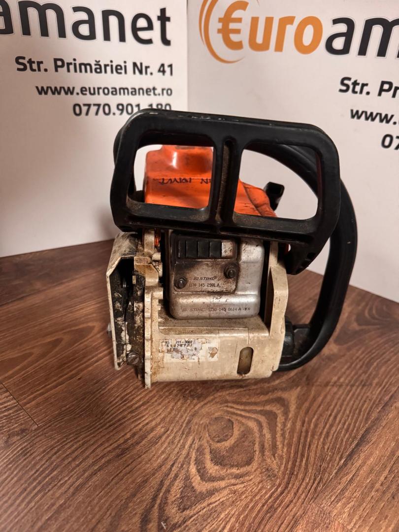 Motofierastrau STIHL, benzina ms170, galben image 3