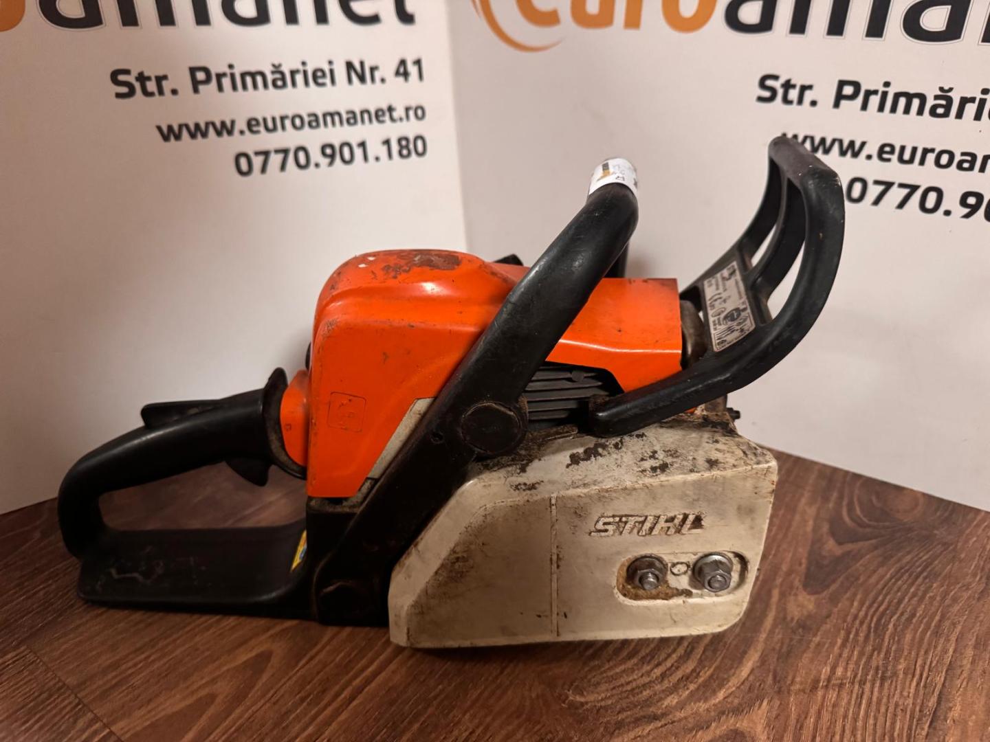 Motofierastrau STIHL, benzina ms170, galben image 4