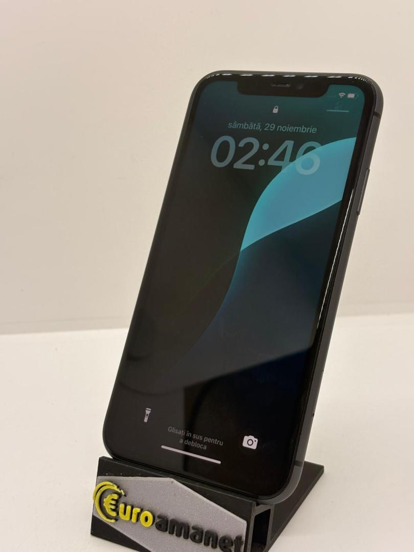 Telefon mobil Apple iPhone 11, 64GB, Black, 82% Baterie