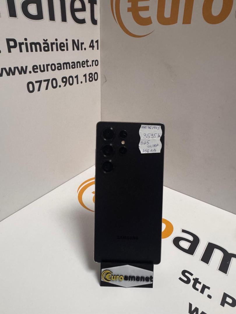 Telefon Samsung Galaxy S25 Ultra, Dual SIM, 12GB RAM, 256GB, 5G, Titanium Black