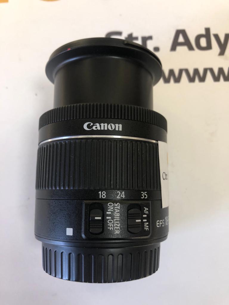 Obiectiv foto Canon EFS 18-55MM 0,2m image 6