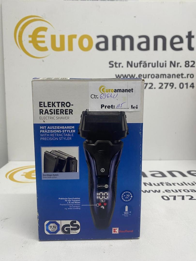 Aparat de ras electric switch on