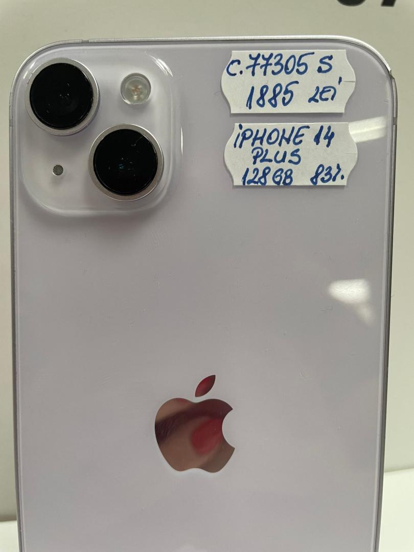 Telefon mobil Apple iPhone 14 Plus, 128GB, 5G, Purple image 1