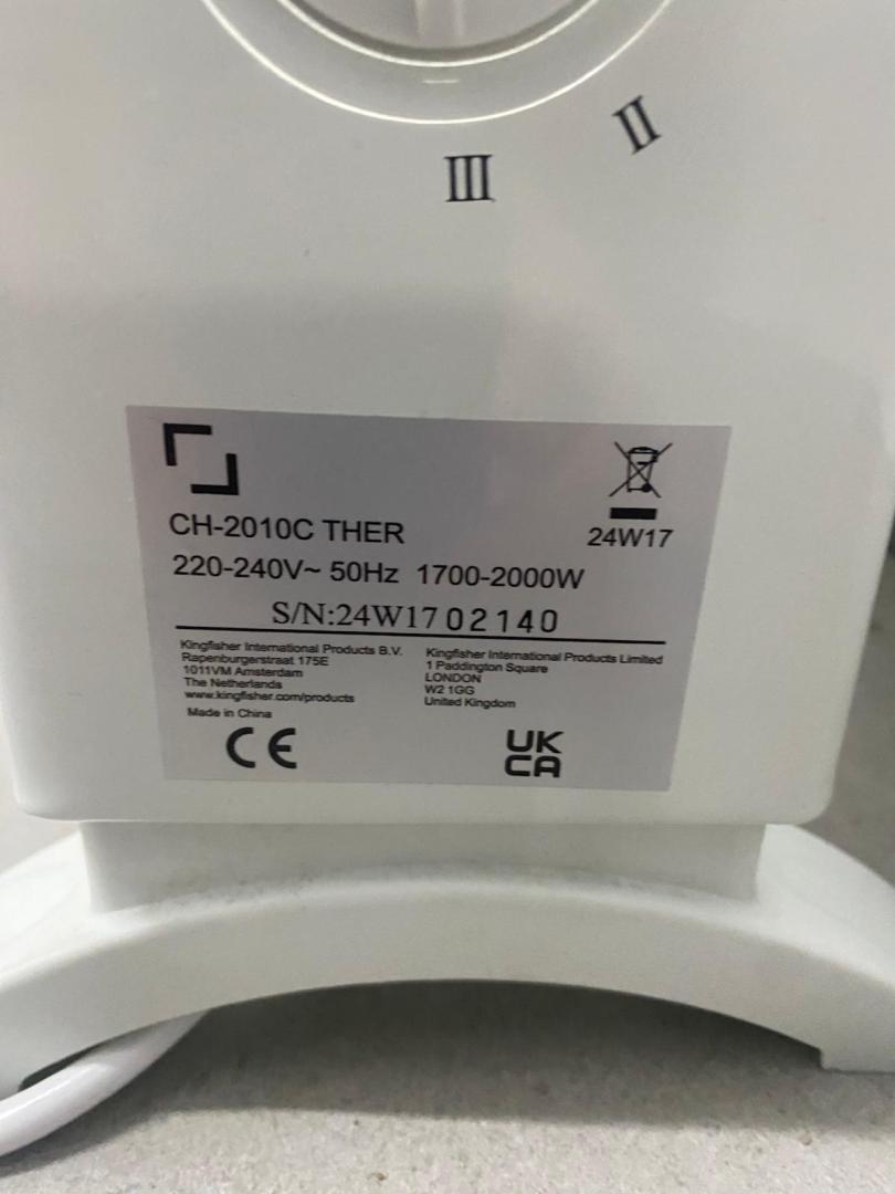 Convector electric de podea CH-2010C Ther, 2000W, 3 trepte image 3