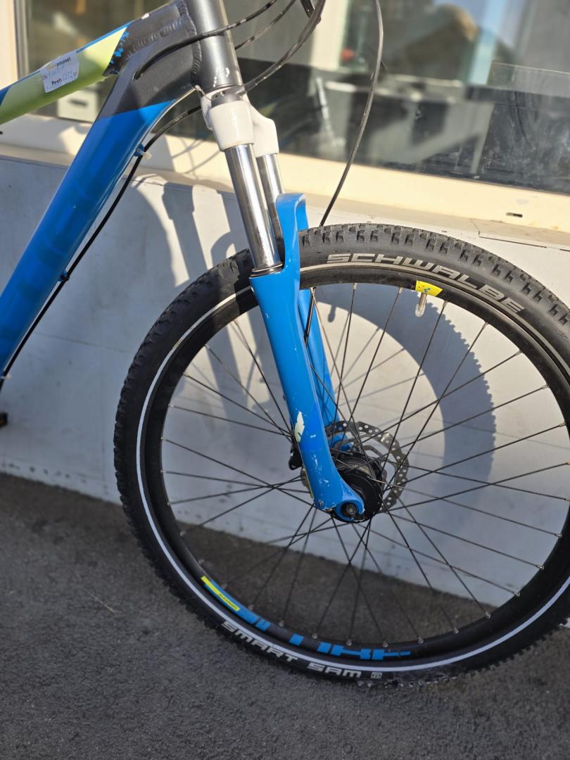 Bicicleta Cube Aim SL Allroad 27.5" blue/flashyellow 2018 image 3