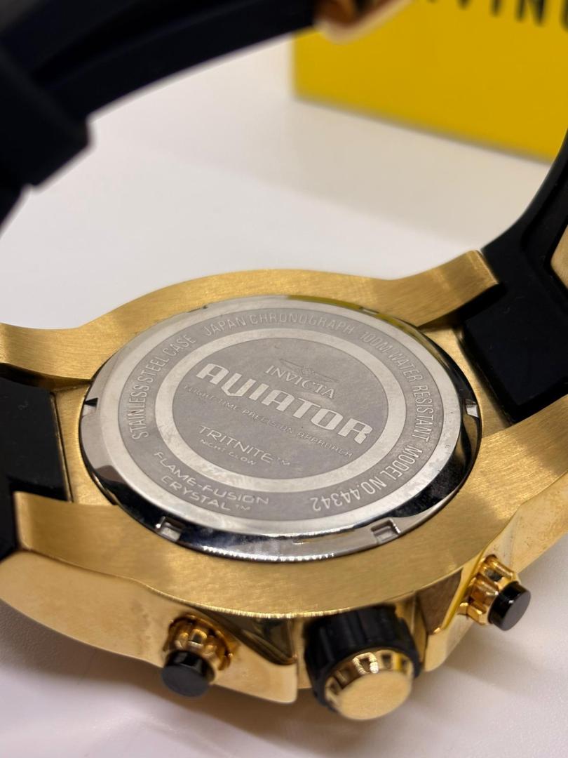 Ceas Invicta Aviator Crosswind, 53mm, Quartz image 2