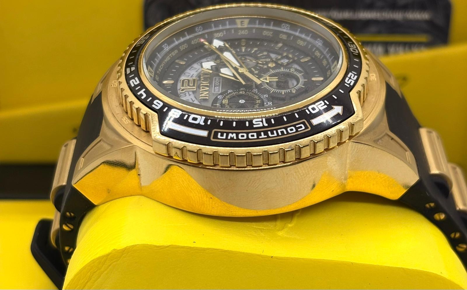 Ceas Invicta Aviator Crosswind, 53mm, Quartz image 3