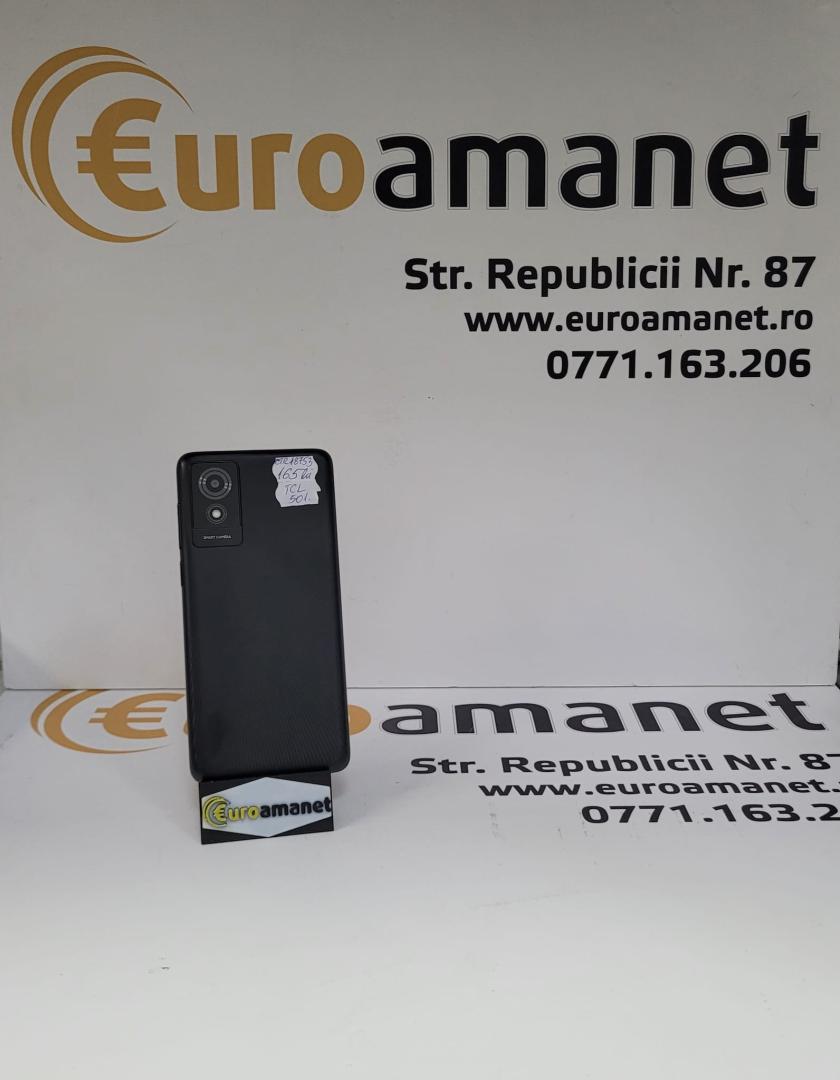 Telefon mobil TCL 501, 2GB RAM, 32GB, 4G, Prime Black image 1