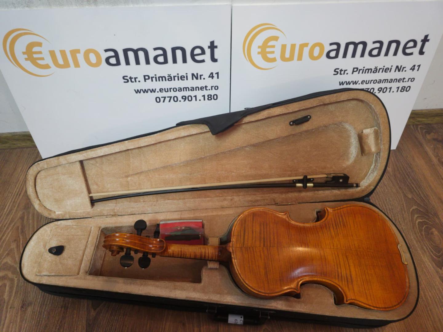 Vioara clasica din material lemn lacuit dimensiune 4/4 TELLER image 2