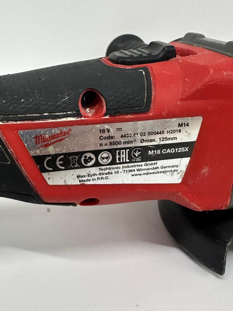 Milwaukee M18 CAG125X-0X (4933451439) Polizor unghiular image 1