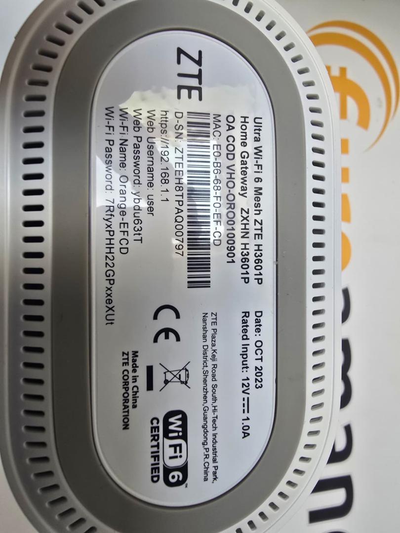 Wi-Fi Ultra ZTE h3601p image 7