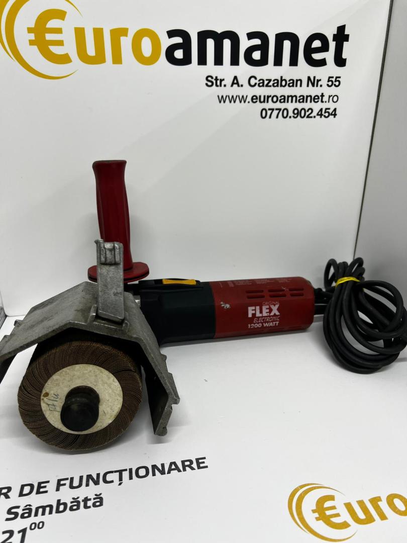 Masina pentru finisarea suprafetelor de metal, model BSE 14-3 100, 1400 W, 1000|3500 rpm, Flex