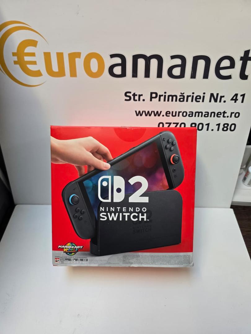 Consola Nintendo Switch 2, Light Blue/Light Red JoyCon + Joc Mario Kart World Bundle image 2
