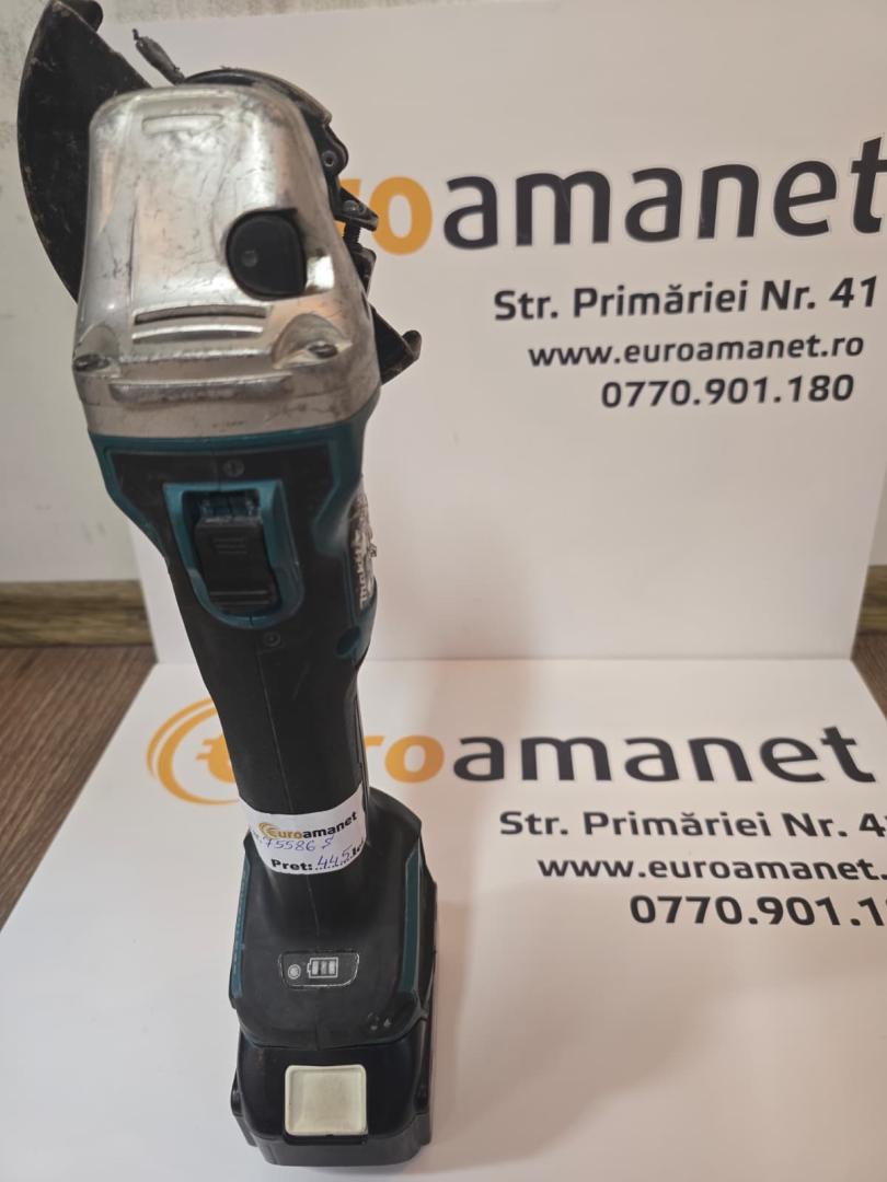 Polizor unghiular Makita DGA504Z Li-Ion, 18 V, - Ah, 125 mm image 1